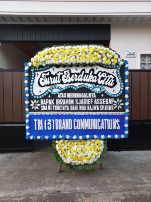 Papan Bunga Duka di Bantaeng